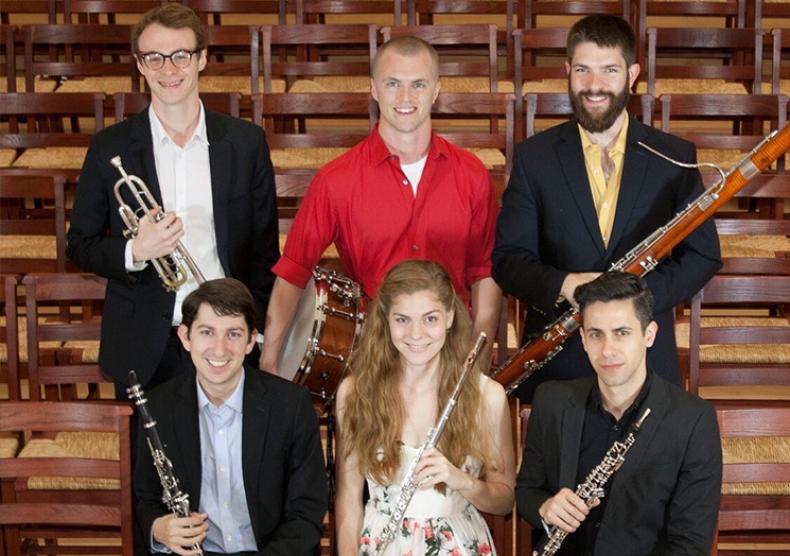 Today the six students selected for the New York Philharmonic Global Academy Fellowship Program — the second group of Global Academy Fellows from Rice — were announced: clarinetist John Diodati (25), oboist Tamer Edlebi (28), trumpet player Daniel Egan (25), flutist Kayla Faurie (23), percussionist Robert O’Brien (26), and bassoonist Benjamin Roidl-Ward (24)