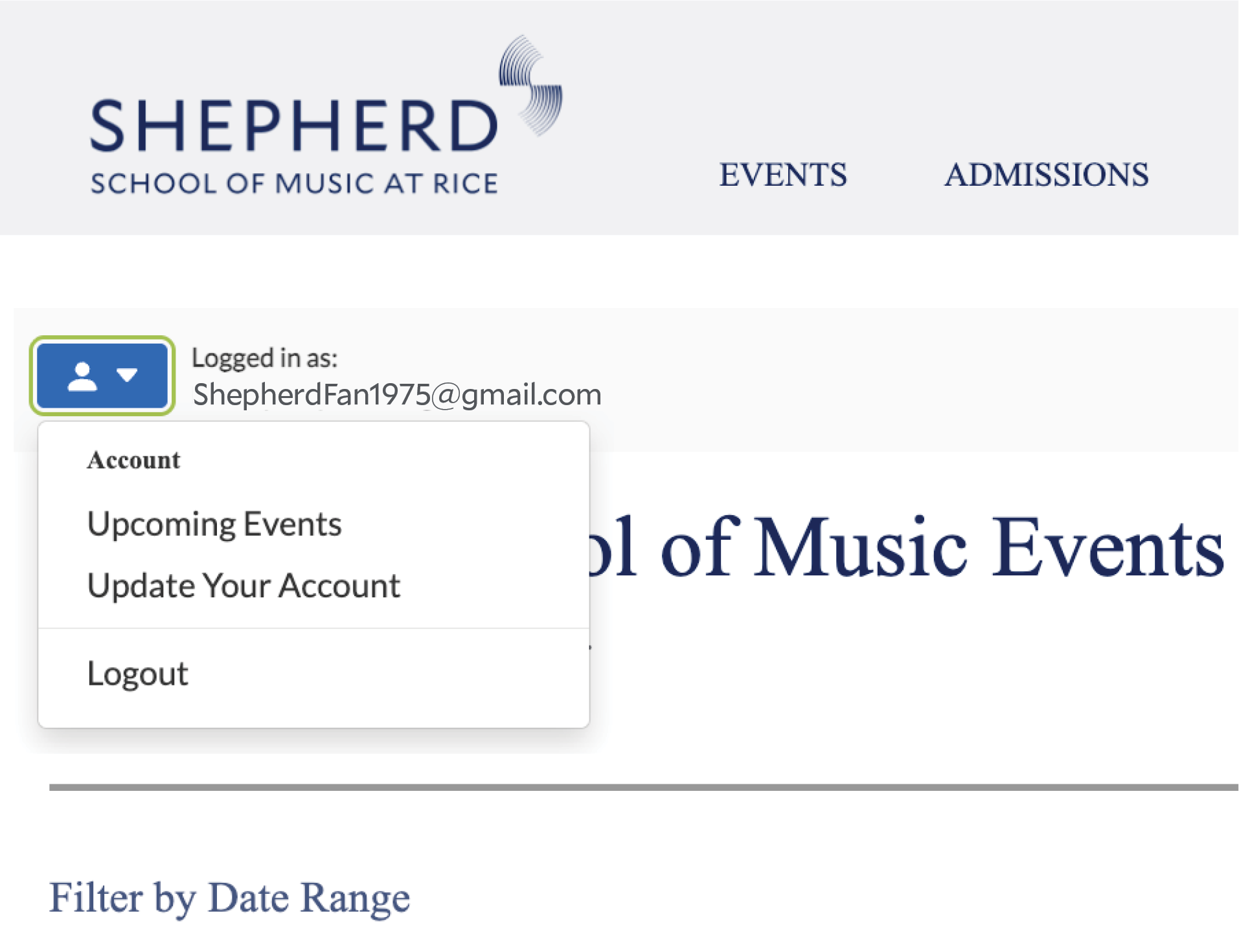 Update Your Account