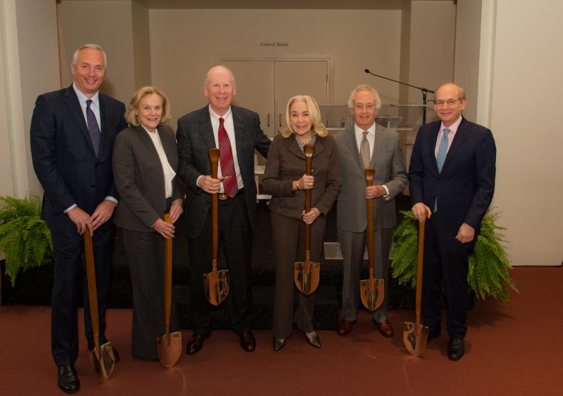 Photo from the Brockman Hall for Opera Groundbreaking Ceremony