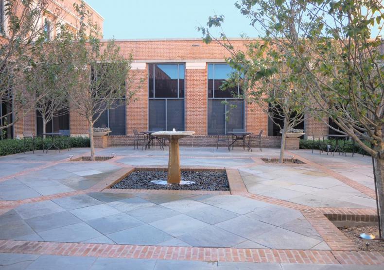 Dr. and Mrs. Frederick Rice Lummis Courtyard