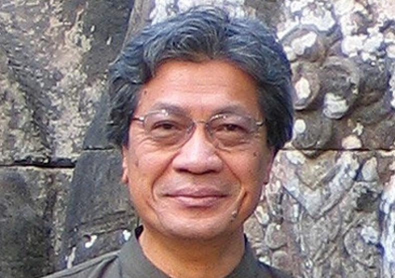 Portrait of featured artist Chinary Ung