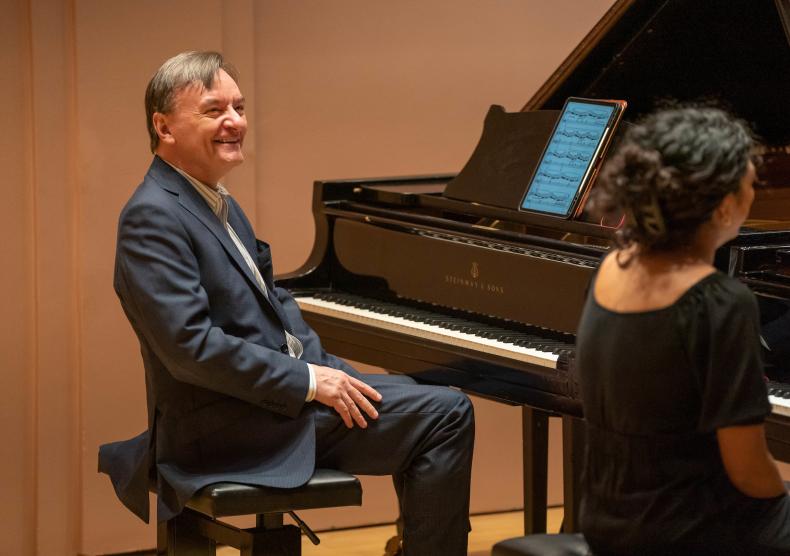 Sir Stephen Hough Gives Master Class