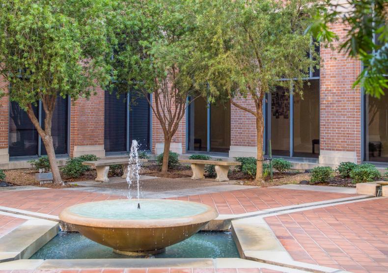 Shepherd School of Music Courtyard