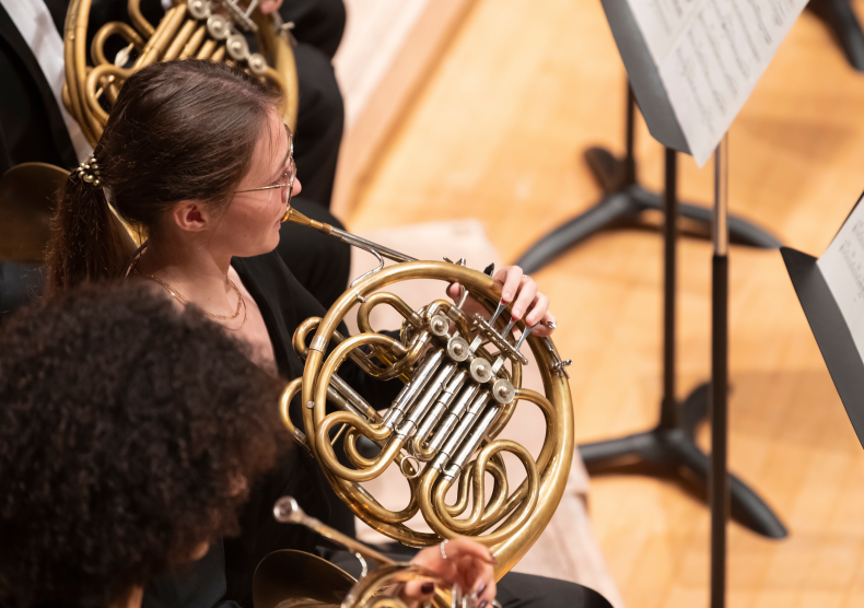 Brass student of the Shepherd School of Music