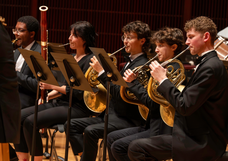 Players from the Shepherd School Chamber Orchestra