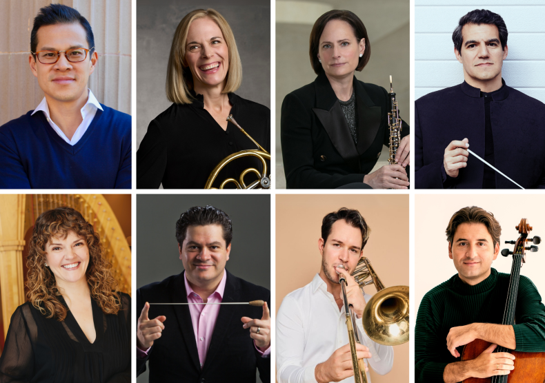 Headshots of incoming faculty