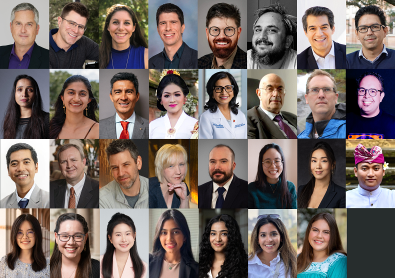 Headshots of the 29 people involved in the Music, Mind, and Body Lab