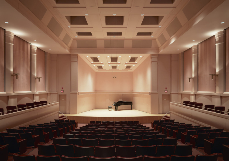 Inside of Duncan Recital Hall