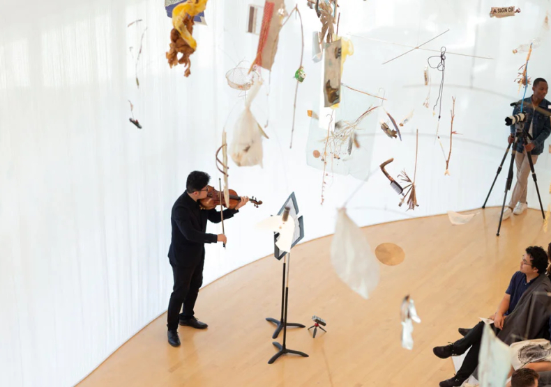 New Art / New Music presentation at Moody Center for the Arts