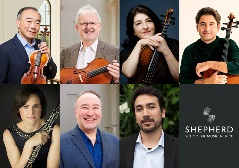 Headshots of featured artists